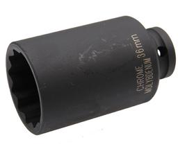 BGS Ključ nasadni udarni dugi 1/2" 36mm 12-kut. pro+ 5342