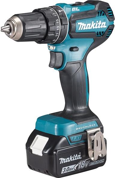 Makita aku ud. buš-izv DHP485RFJ(18V,Li-ion,BL,2x3,0Ah)