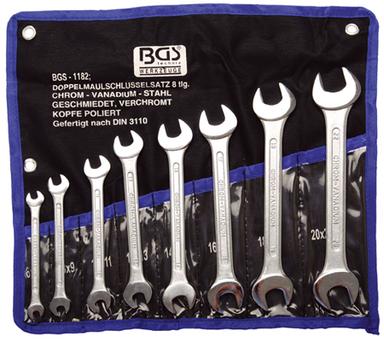 BGS Set ključeva viljuškastih 6-22mm 8dj. pro+ 1182