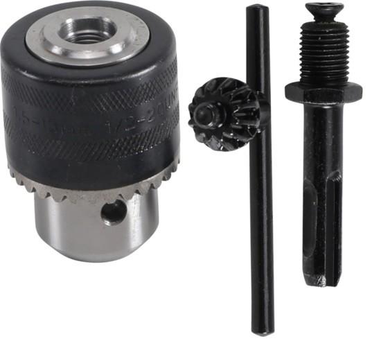 BGS glava stezna 13mm,1/2"+ SDS-plus adapter pro 9937