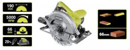 Ryobi pila kružna RCS1400-G(1400W,190x16mm)
