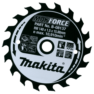 MAKITA Kružni list 160x20x40Z MAKFORCE  B-08420