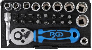 BGS Set nas. ključeva i bitova 5-13mm 1/4" 28dj pro+ 2143