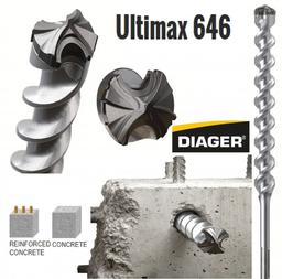 DIAGER svrdlo SDS-MAX Ultimax 646 16x920 mm 166D16L0920