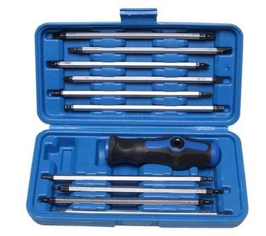 BGS Set odvijača izmjenjivih s ručkom 11dj. Kraftmann 7988