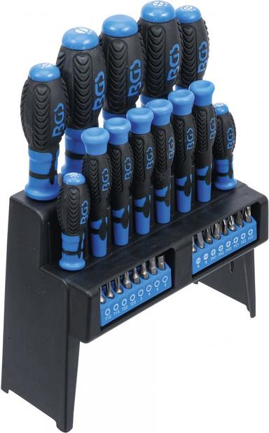 BGS Set odvijača i bitova s plast. nosačem 29dij. 6825 BP24