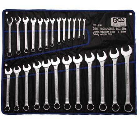 BGS set vilj.-okastih ključeva 6-32mm 25dj. 1196