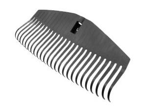 FISKARS grablje za lišće Solid 520mm nenasađene 25z 1014915