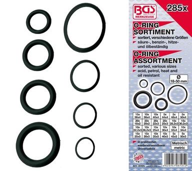 BGS set O-ring brtvi 18-50mm XXL 285dj. pro+ 8105