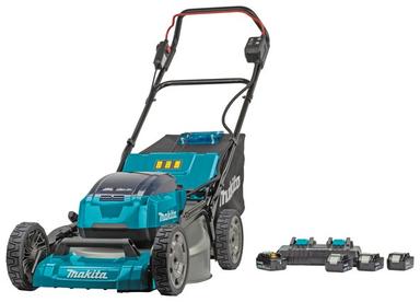 MAKITA aku kosilica DLM530PT4(18+18V,53cm,4xBL1850)