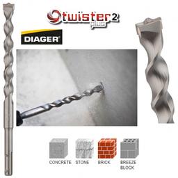DIAGER svrdlo TWISTER SDS-PLUS 20x410/350mm 110D20L0410