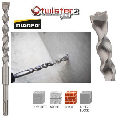 DIAGER svrdlo TWISTER SDS-PLUS 20x410/350mm 110D20L0410