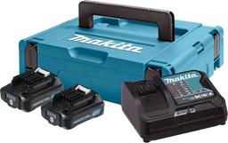 Makita aku POWER SET (2xBL1021B, DC10SB) 197658-5