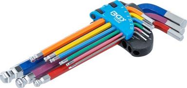 BGS set imbus ključeva 1,5-10 mm 9dij. u boji 74452